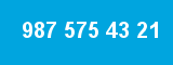 987 575 43 21 987 575 43 21